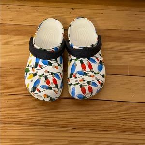Crocs Holiday Lights Clogs